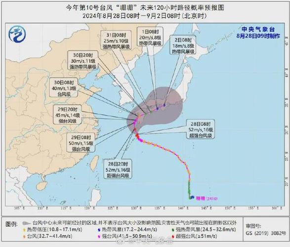 台风“珊珊”将登陆日本 东海部分海域阵风将达14至15级