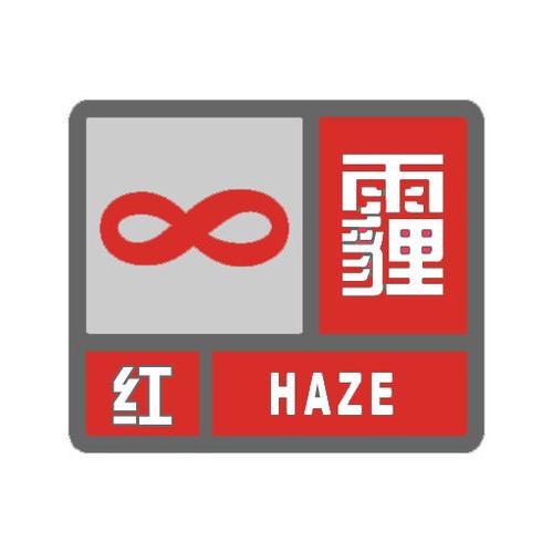 安徽省长丰县发布大雾红色预警