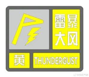 浙江省桐庐县发布大风黄色预警_2