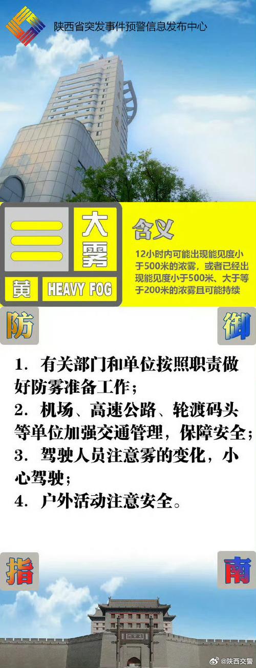 河北省阜城县发布大雾黄色预警_1