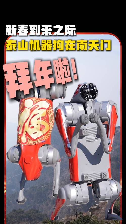(新春见闻)浙江多地上演“赛博元宵” 机器狗变身“狮子狗”