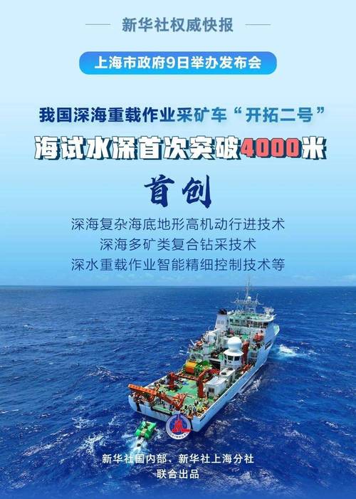 除了探索深海奥秘 这些大国重器还开发了什么“技能”?
